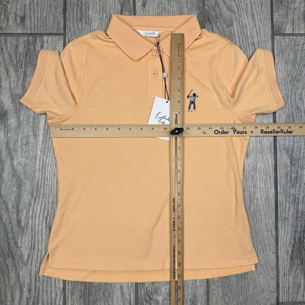Eastside Golf Women's Polo Shirt Size S Orange Performance Nwt Egws2002 — image 6 of 8